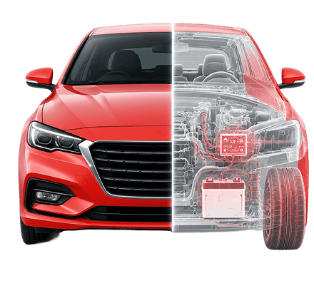 Car showing hidden mechanical issues